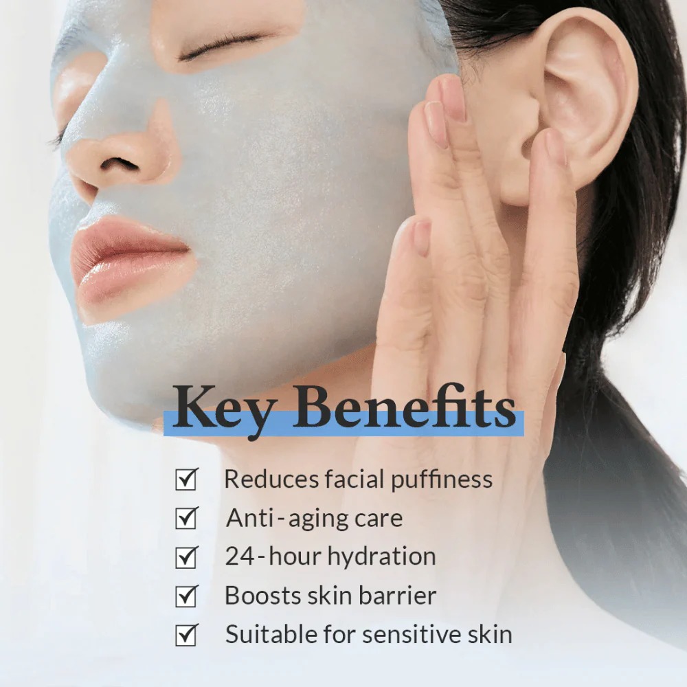 Aqua Blue Hydration Mask - Image 2