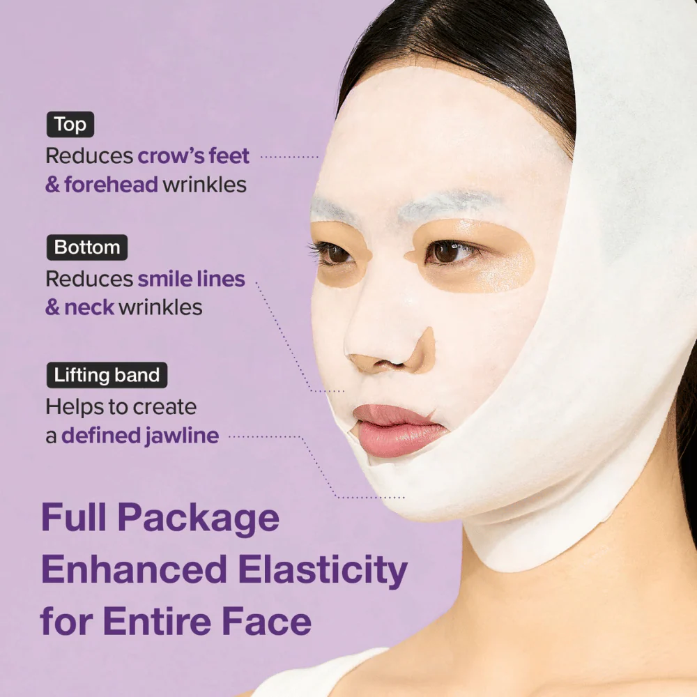 No.9 NAD+ Bio Lifting-sil Full Face Mask Set 4 sheets - Image 2